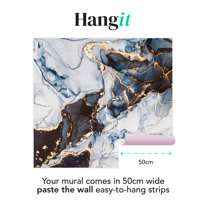 Art for the Home Fotobehang - Agate Marble - 300x280