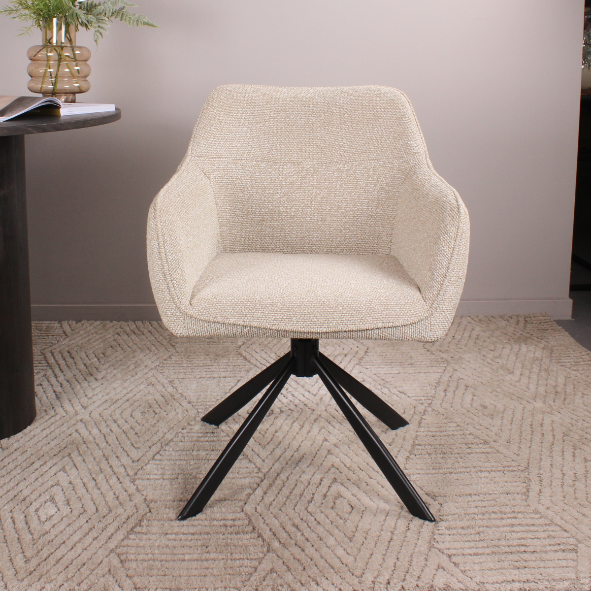 DS4U Seff armstoel terugdraai - champagne