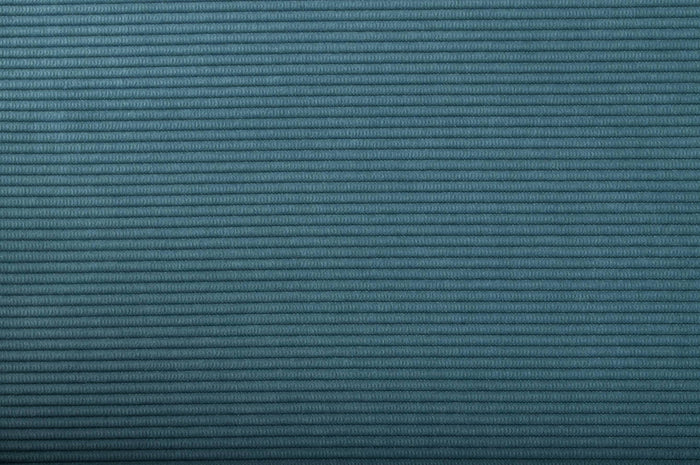 Zuiver Ridge Rib Eetkamerstoelen armleuning Blauw - Set van 2