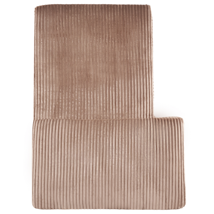 Beliani-LOFOTEN-Hoekbank 4-zits-Lichtbruin-Linkszijdig-Corduroy