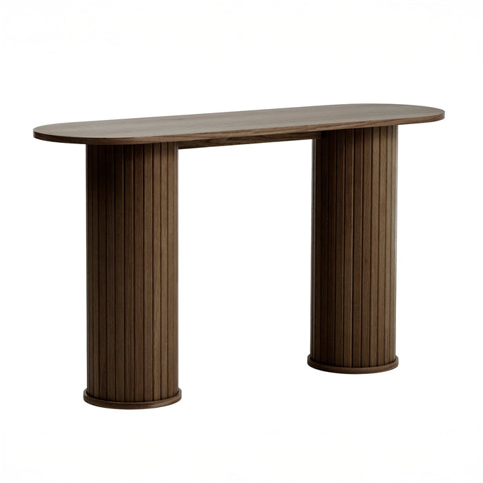 Giga Living - Sidetable Donker Eikenhout - 130x40x75cm - Nola