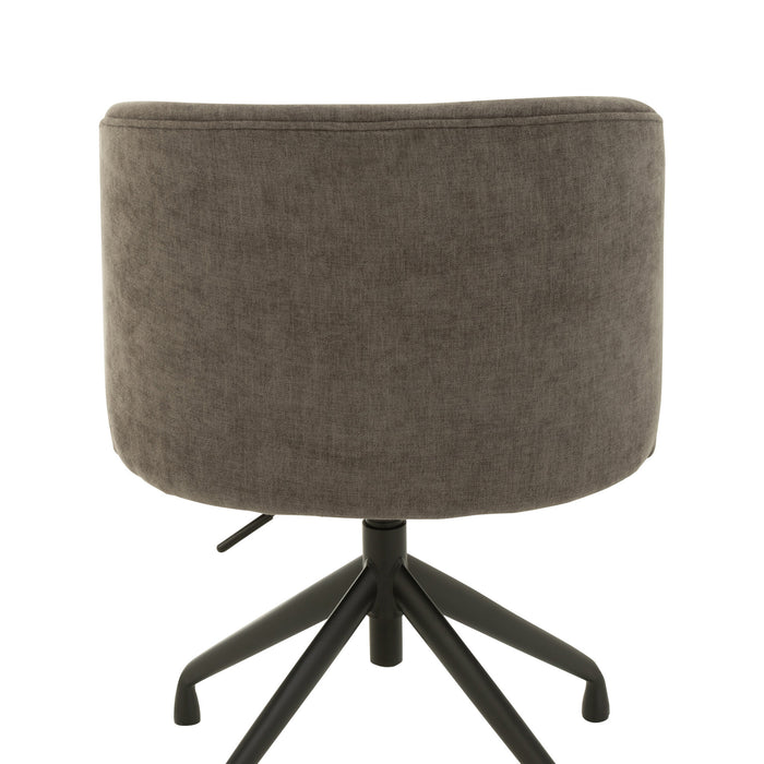 J-Line stoel Turn|Up|Down - textiel - donkergrijs