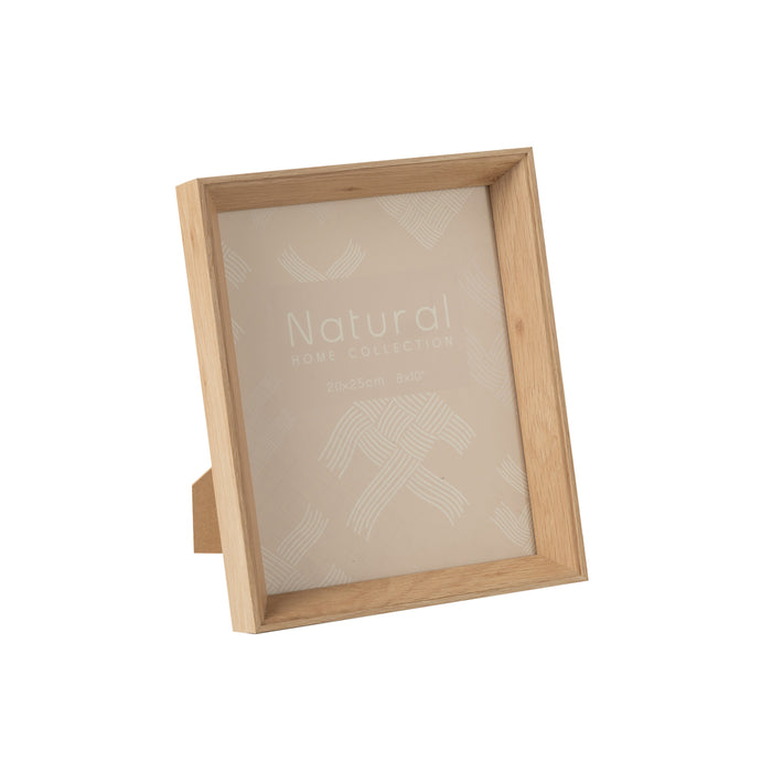J-Line fotolijst Diepte - hout - naturel - 2 stuks