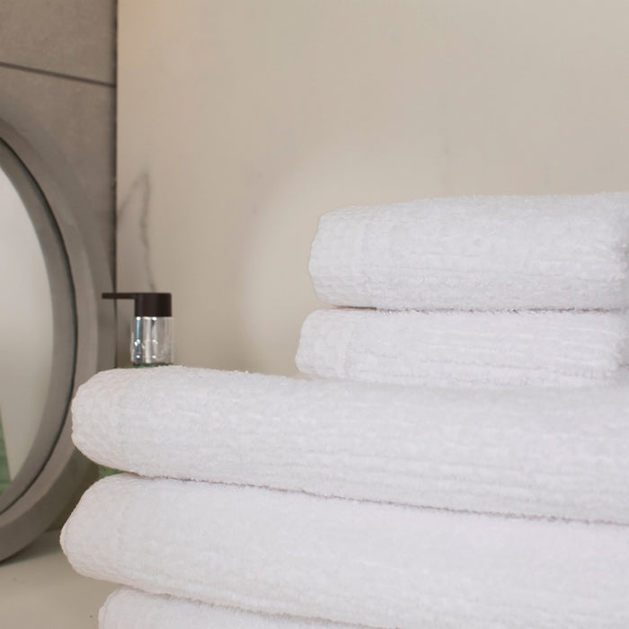 Seahorse Ridge Gastendoek 34x50 - white - Set van 3