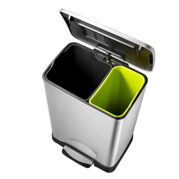 EKO - Neo-Cube recycling pedaalemmer 28+18 liter