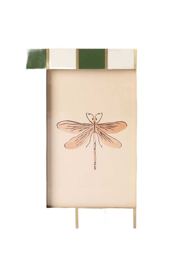 Sissy-Boy Groen fotolijstje met checker rand