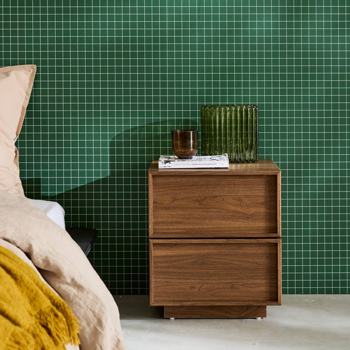 sweeek - Nachtkastje houtlook 2 lades