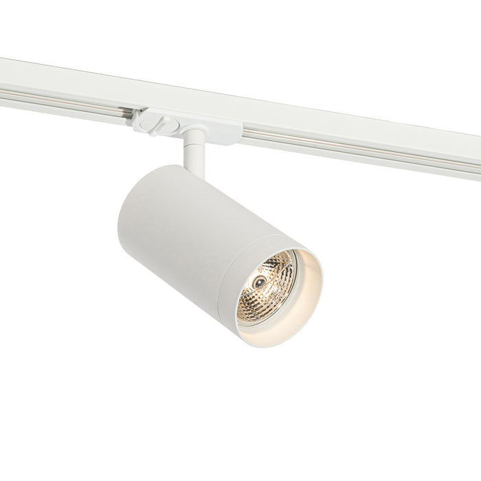 QAZQA Modern railsysteem met 5 spots wit 1-fase GU10 70mm - Iconic