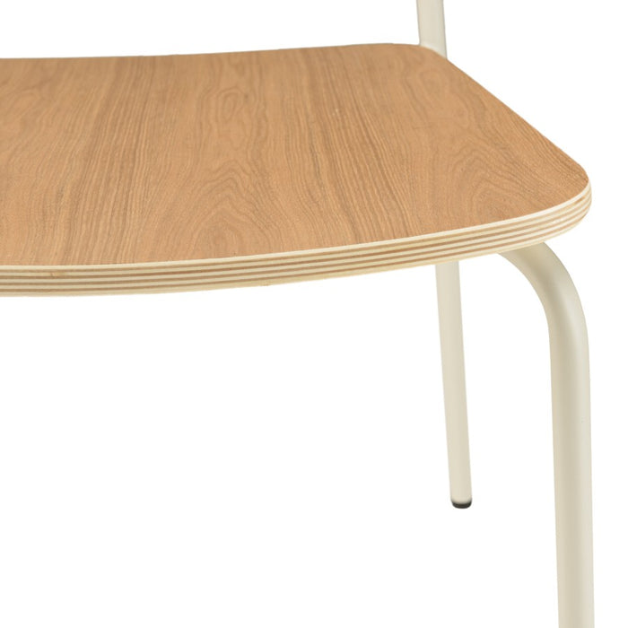 Macabane Set van 2 eetkamerstoelen Tom