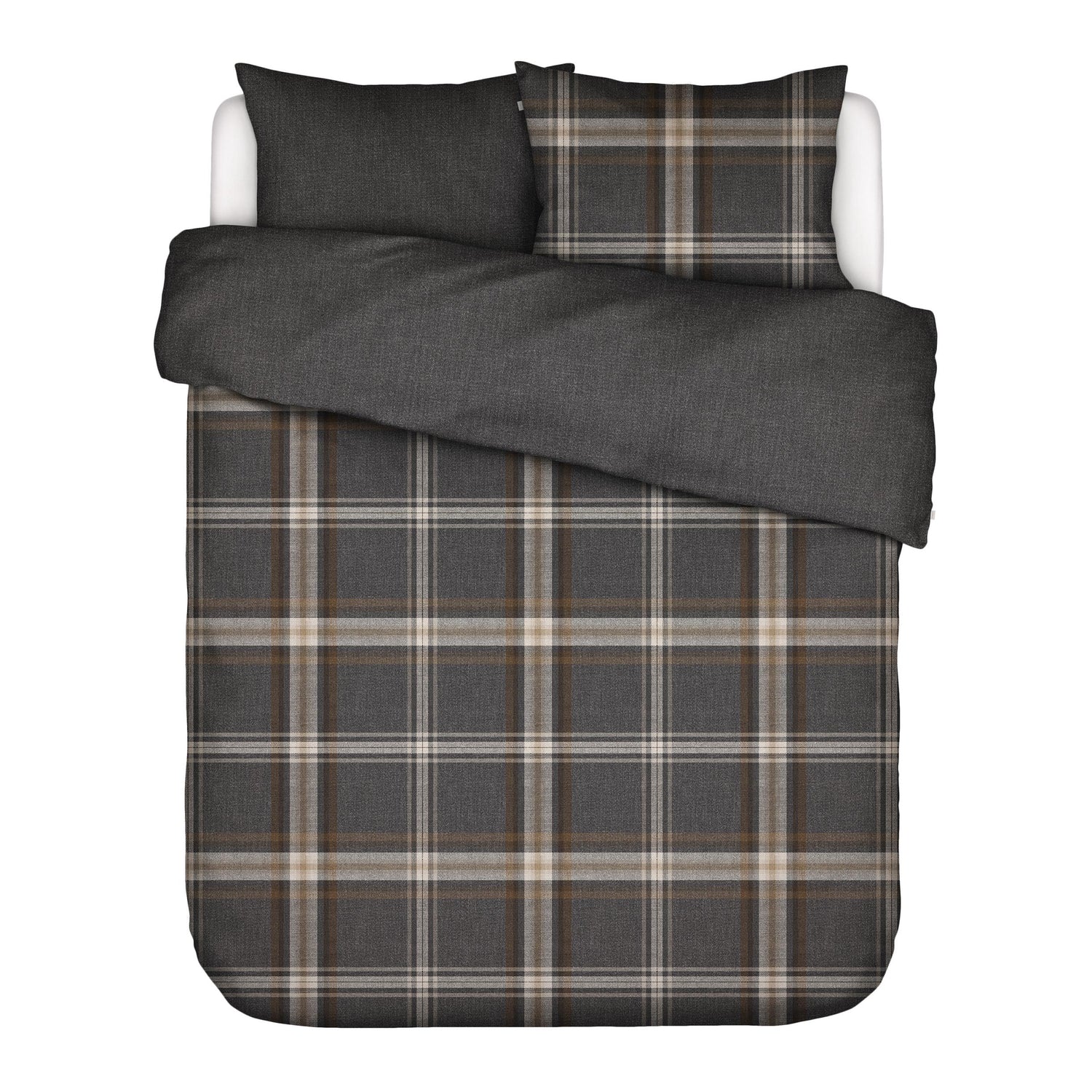 Essenza Valentina Dekbedovertrek - 240 x 220 cm - Grijs