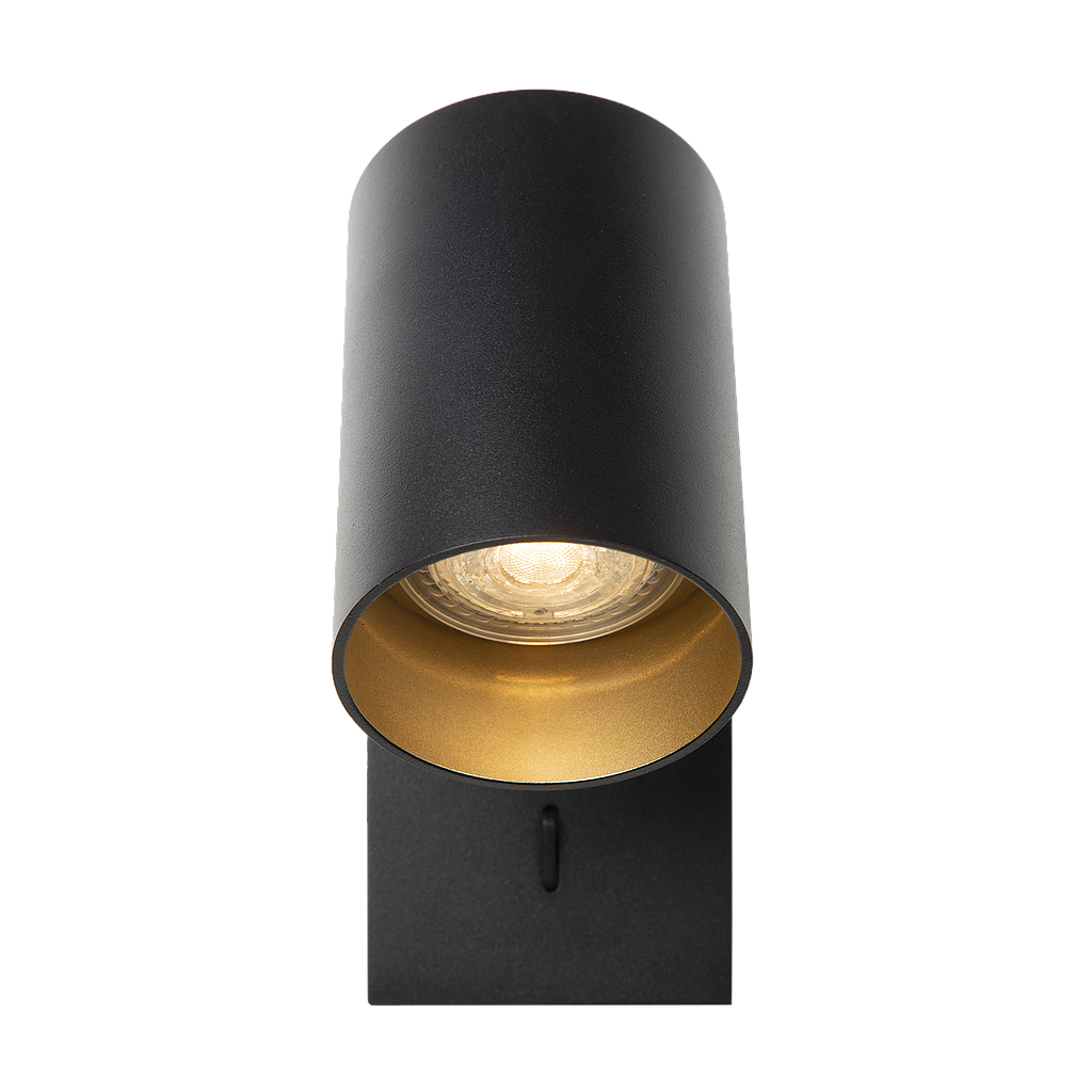 Atmooz Wandlamp Nuo - Zwart Industriele Muurverlichting