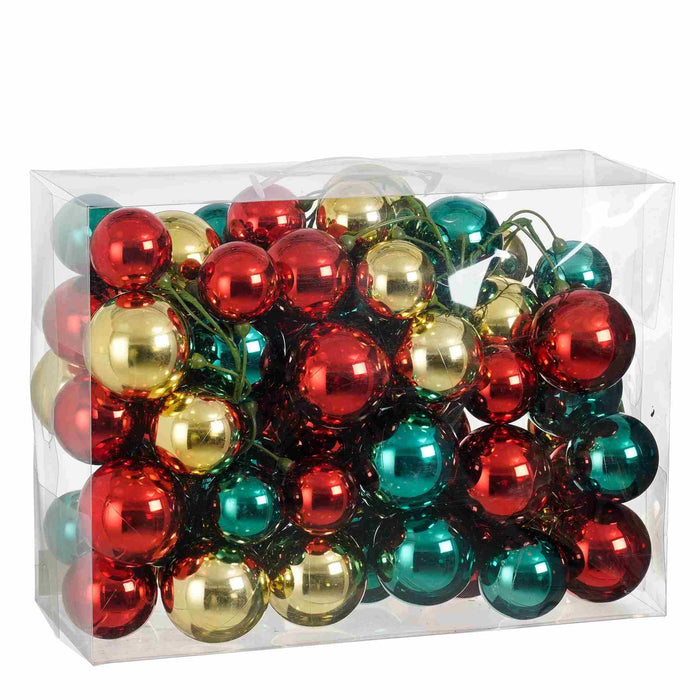 Mica Decorations Kerstslinger Garland - 180x15x15 cm - Gerecycled Polystyreen - Goud