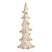 SVJ Kerstversiering Kerstboom - 13x18x46 cm - Steen - Champagne