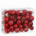 Mica Decorations Kerstslinger Garland - 180x15x15 cm - Gerecycled Polystyreen - Rood