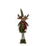 Mica Decorations Kerstversiering Reindeer - 25x15x67 cm - Polyester - Groen