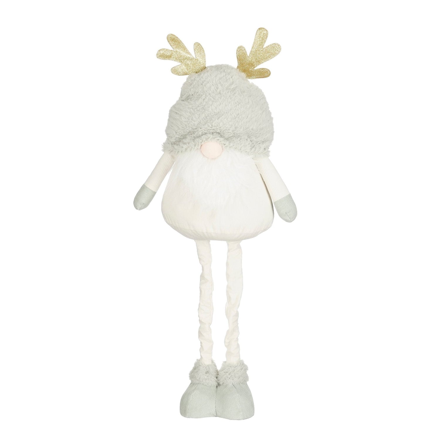 Mica Decorations Kerstversiering Gnome - 28x18x82 cm - Polyester - Groen