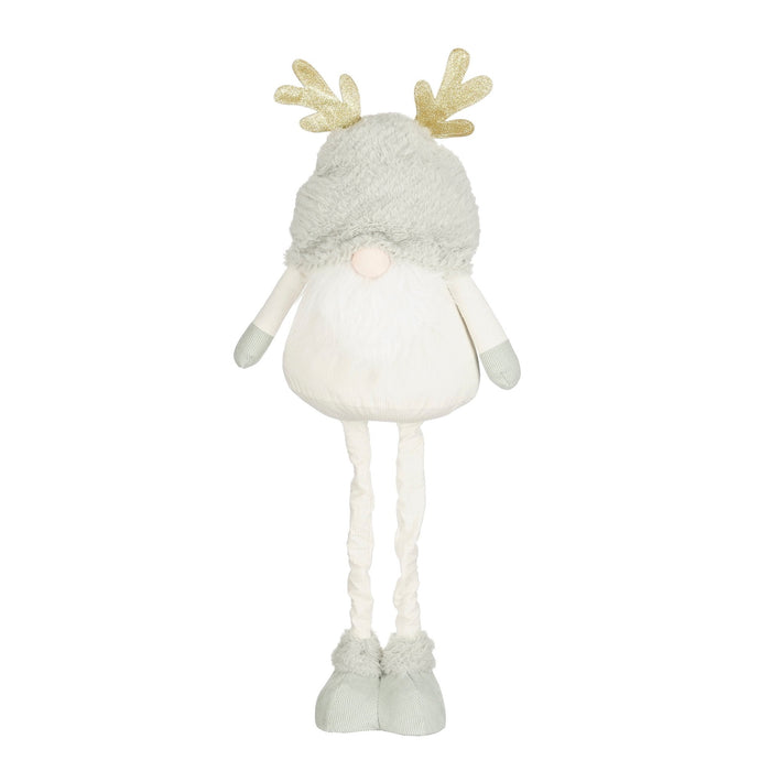 Mica Decorations Kerstversiering Gnome - 28x18x82 cm - Polyester - Groen