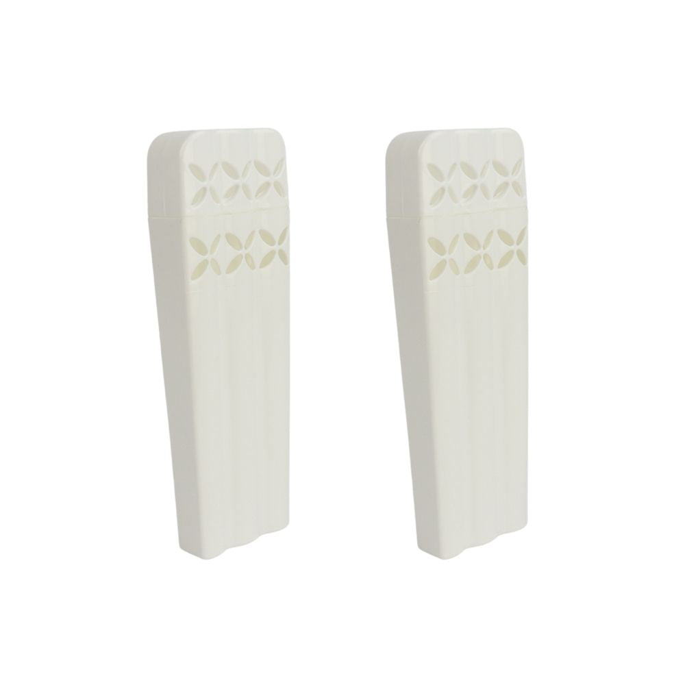 Orange85 Luchtbevochtiger Radiator Kunststof Wit 2 stuks