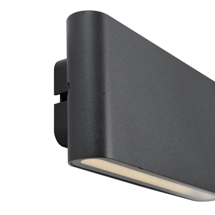QAZQA Wandlamp zwart magnetisch incl. LED oplaadbaar - Batt