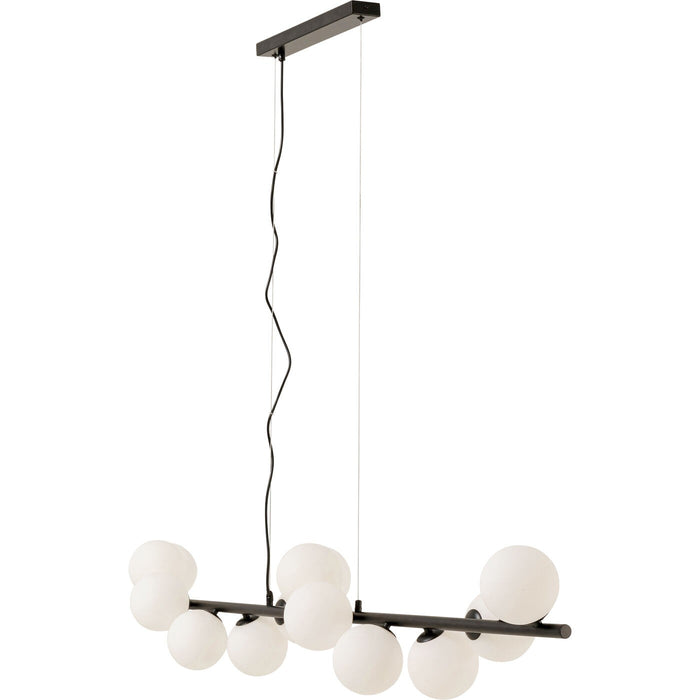 Hanglamp Scala Balls 150cm zwart en wit Kare Design