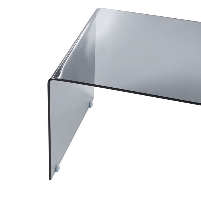 Beliani - KENDALL - Salontafel - Zwart - Veiligheidsglas