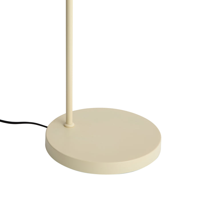 QAZQA Japandi vloerlamp beige met stoffen crème kap - Bida