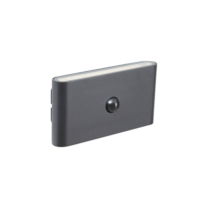 QAZQA Wandlamp zwart 4-stap sensor magnetisch incl. LED oplaadbaar -