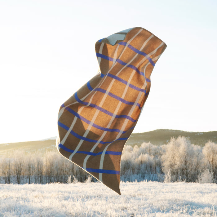 Røros Tweed Knut Plaid - Taupe