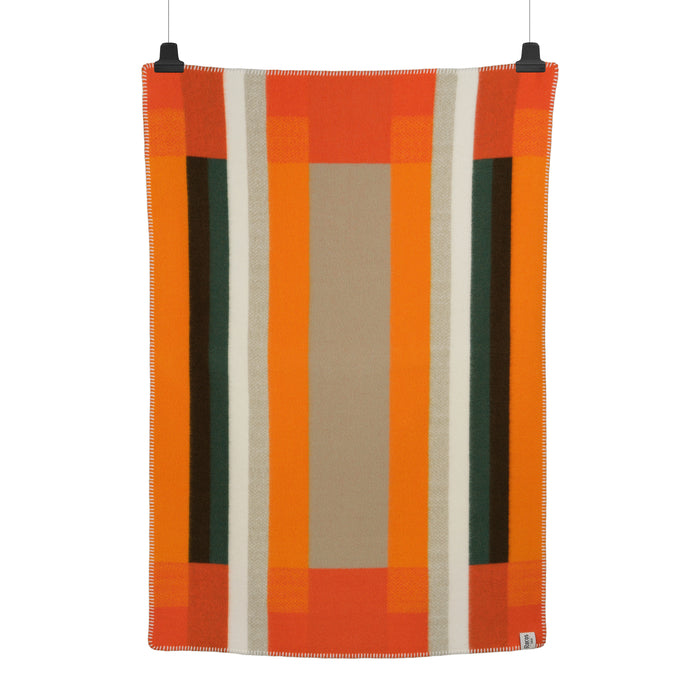 Røros Tweed Mikkel Plaid 100 x 135 cm - Oranje