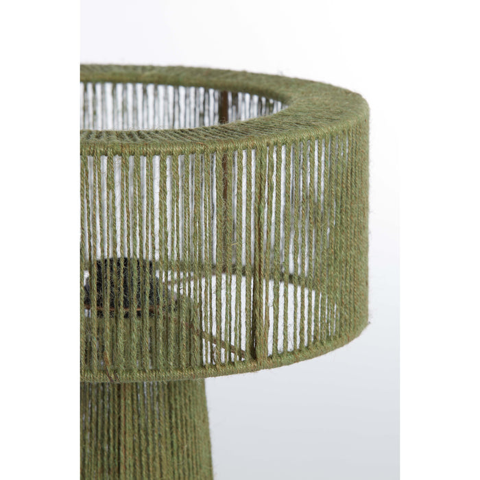 Light & Living Light&living Tafellamp Ø37x51 cm SELVA jute groen