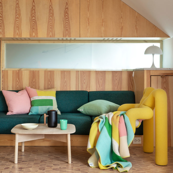 Røros Tweed Mikkel Plaid 135 x 200 cm - Pastel