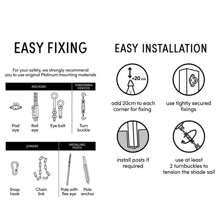 Platinum harmonicadoek Coolfit L500 x B200 cm - Antraciete