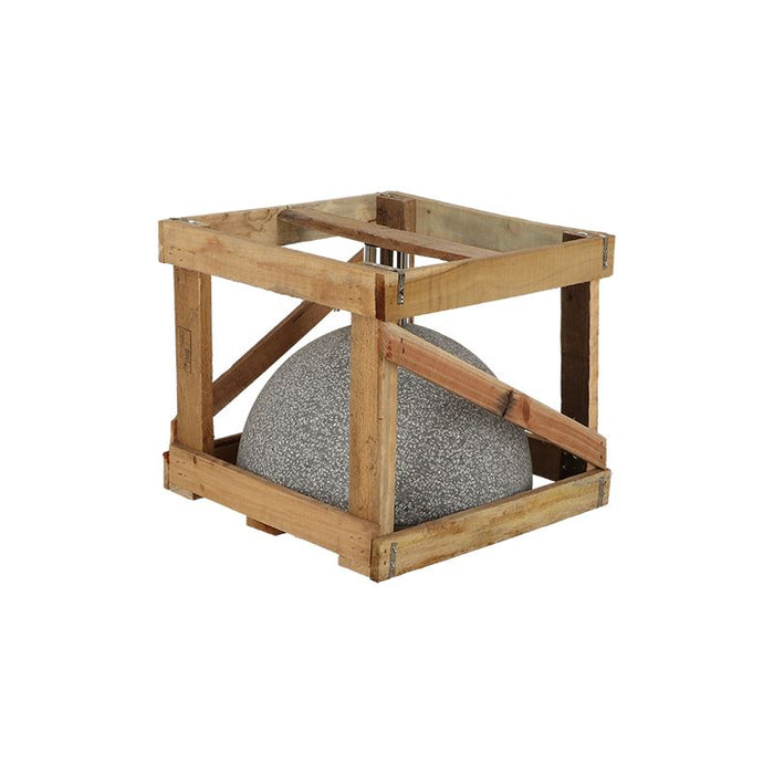 Esschert Design parasolvoet granito lichtgrijs M - LxBxH: