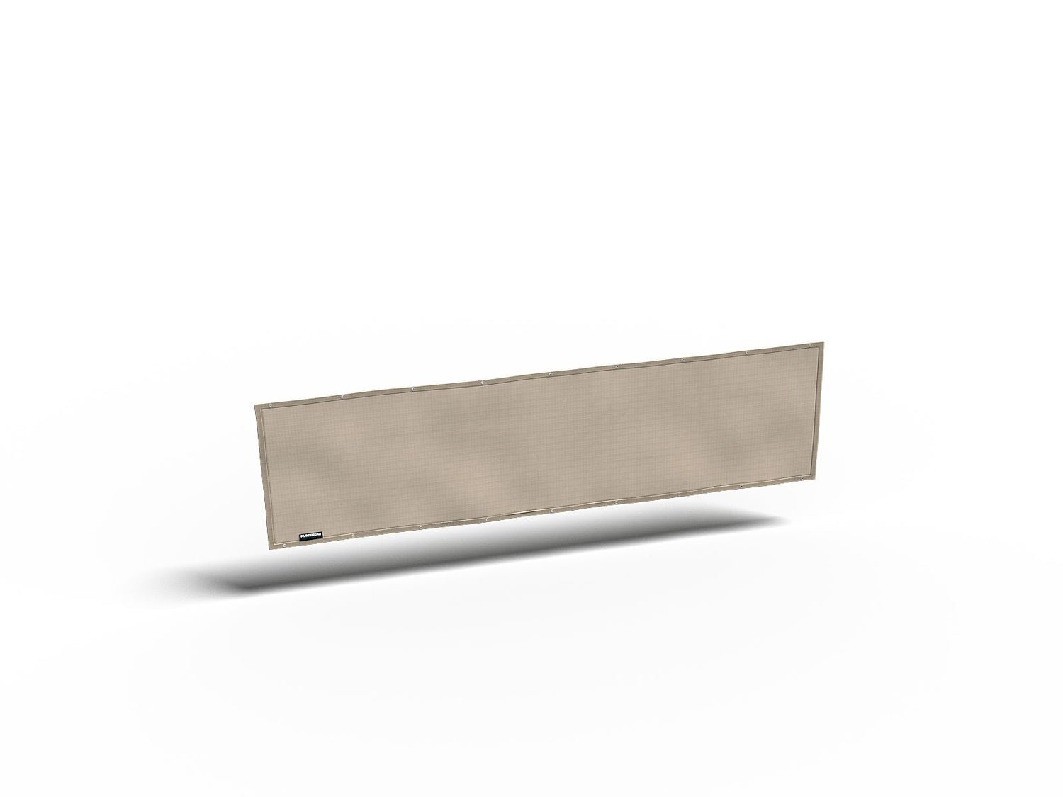 Platinum zonwering voor balkons B500 x H80 cm - Ecru witte