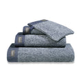 Washand Home Mouliné Blue Ink | Blauw | Katoen