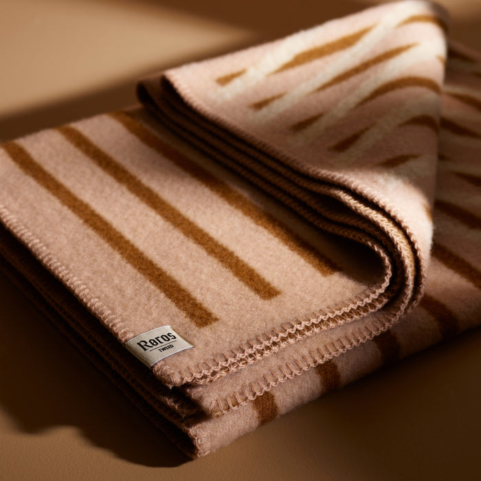 Røros Tweed Bislett Plaid - Cappuccino