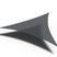 Platinum Coolfit Shade sail triangle 360x360x360 - Anthracite - Met