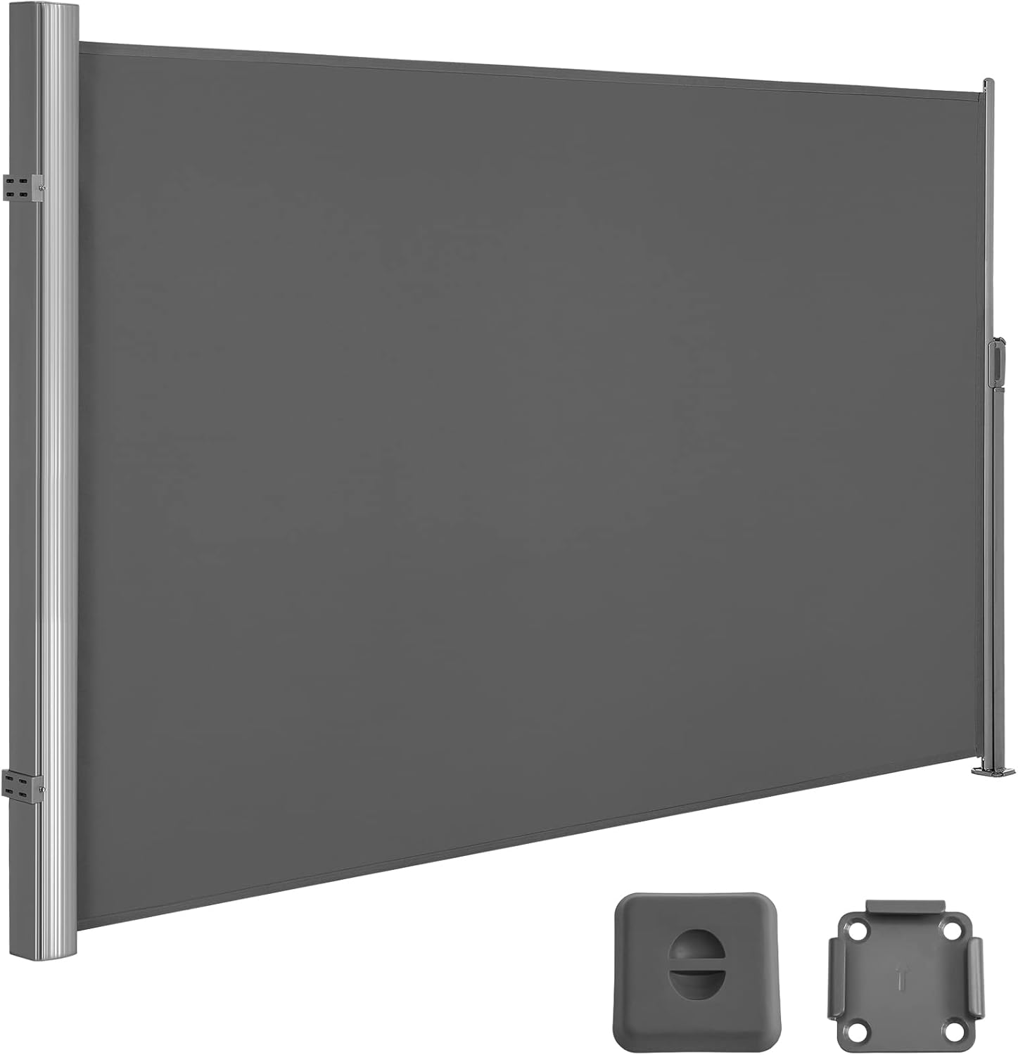 Windscherm - Tuinscherm - Privacyscherm - 160 x 350 cm (H x L) - Grijs