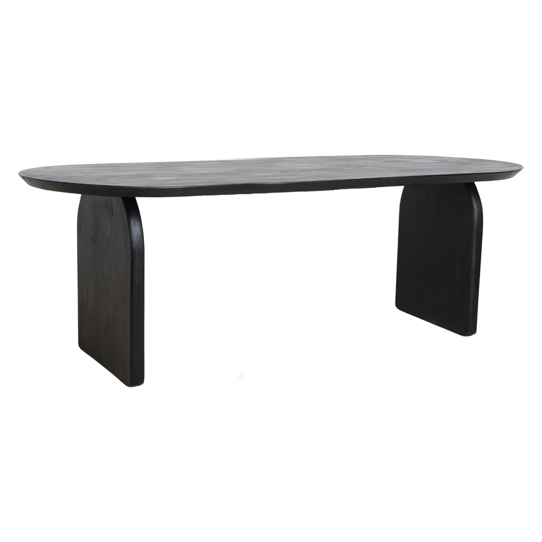 Raw Materials Bullnose eettafel gesloten zwart - 240 cm