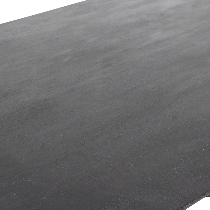 Raw Materials Bullnose eettafel gesloten zwart - 240 cm