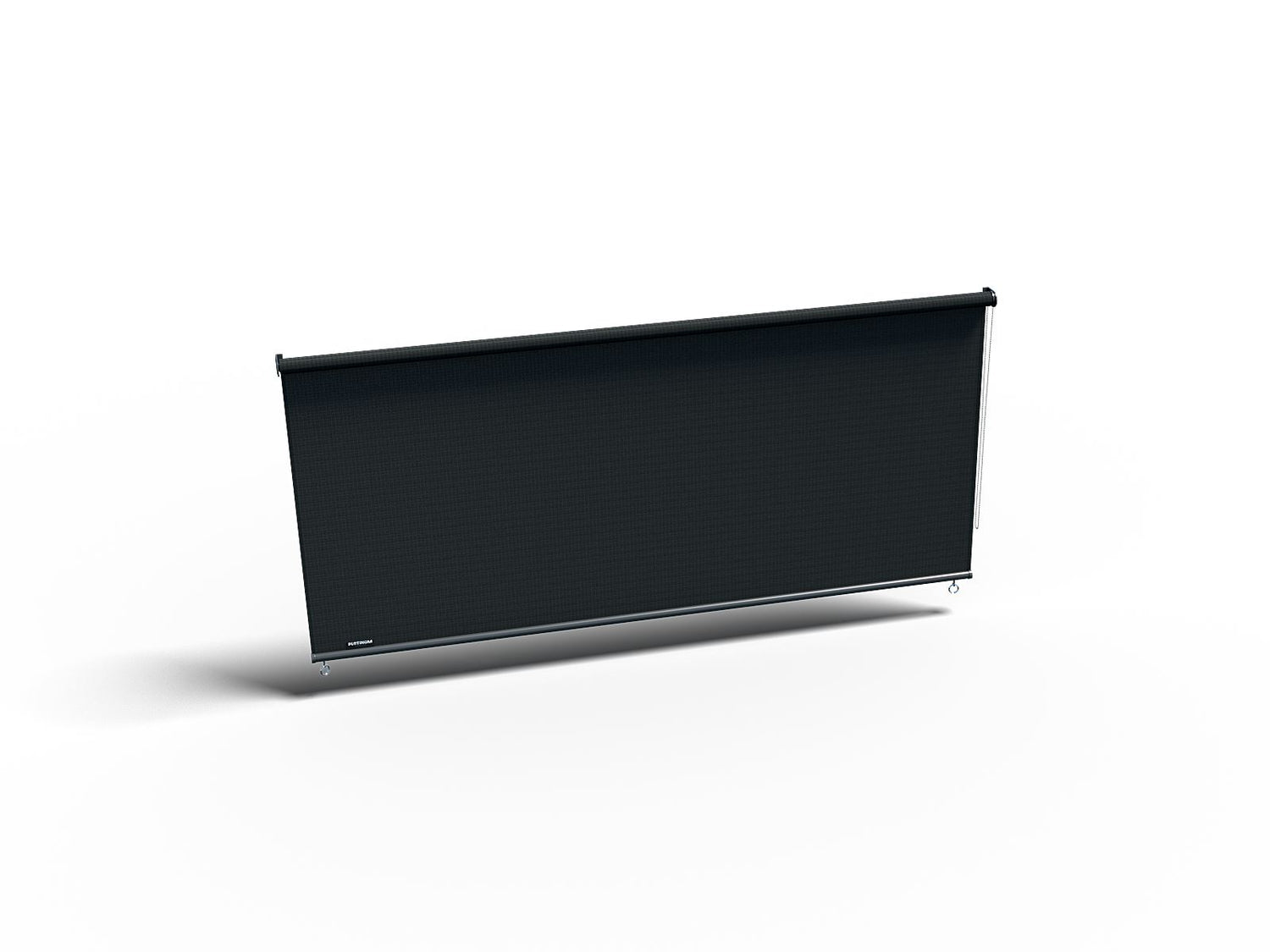 Platinum rolgordijn voor buiten L296 x B240 cm - Zwarte rolgordijn