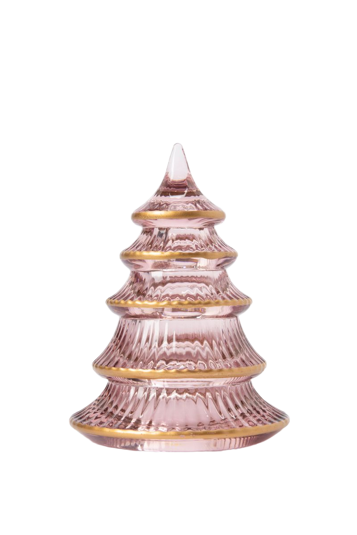 Sissy-Boy Paarse glazen kerstboom small