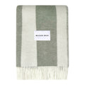 Maison Deux Rough Stripe Plaid - Agave