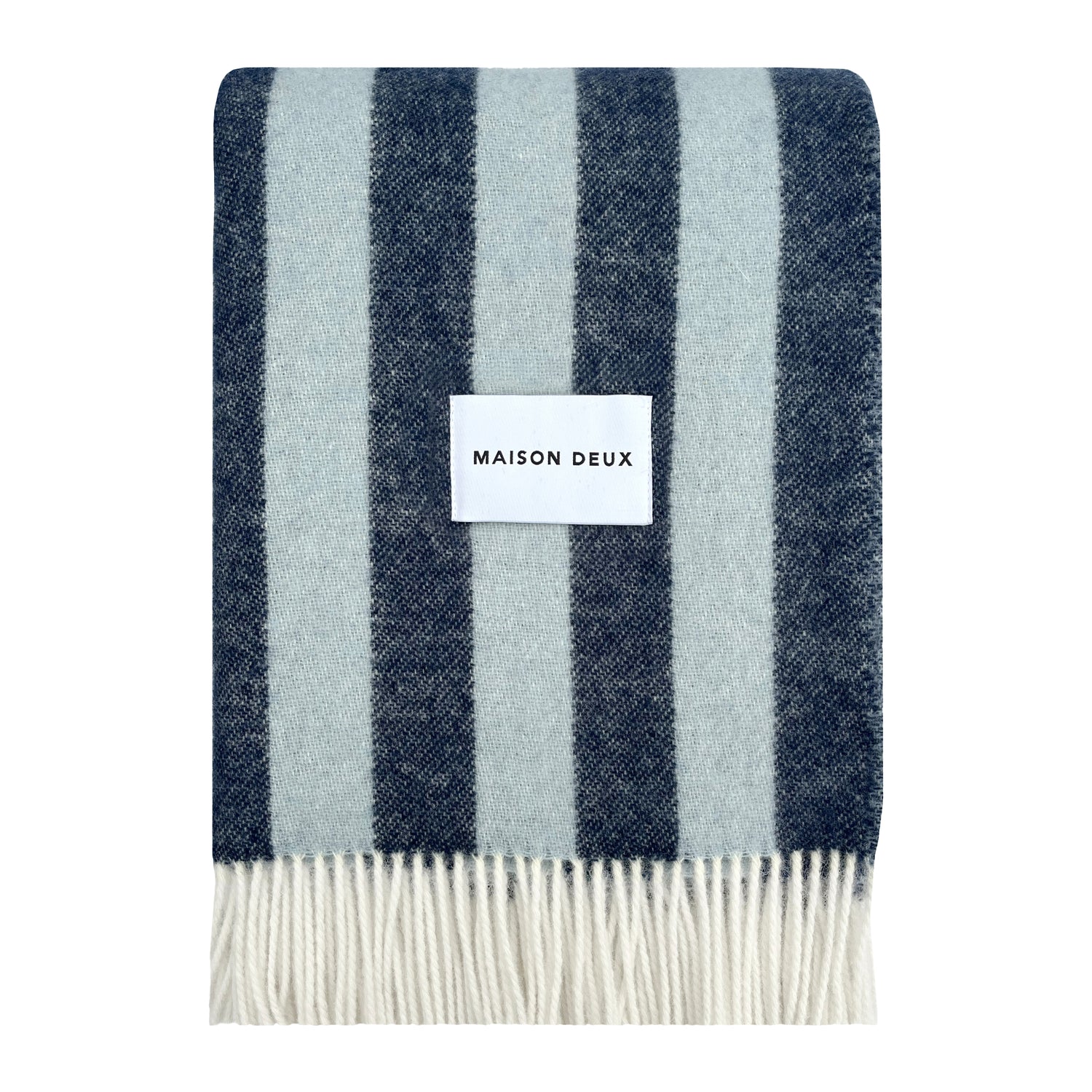 Maison Deux Candy Wrap Plaid - Navy / IJsblauw