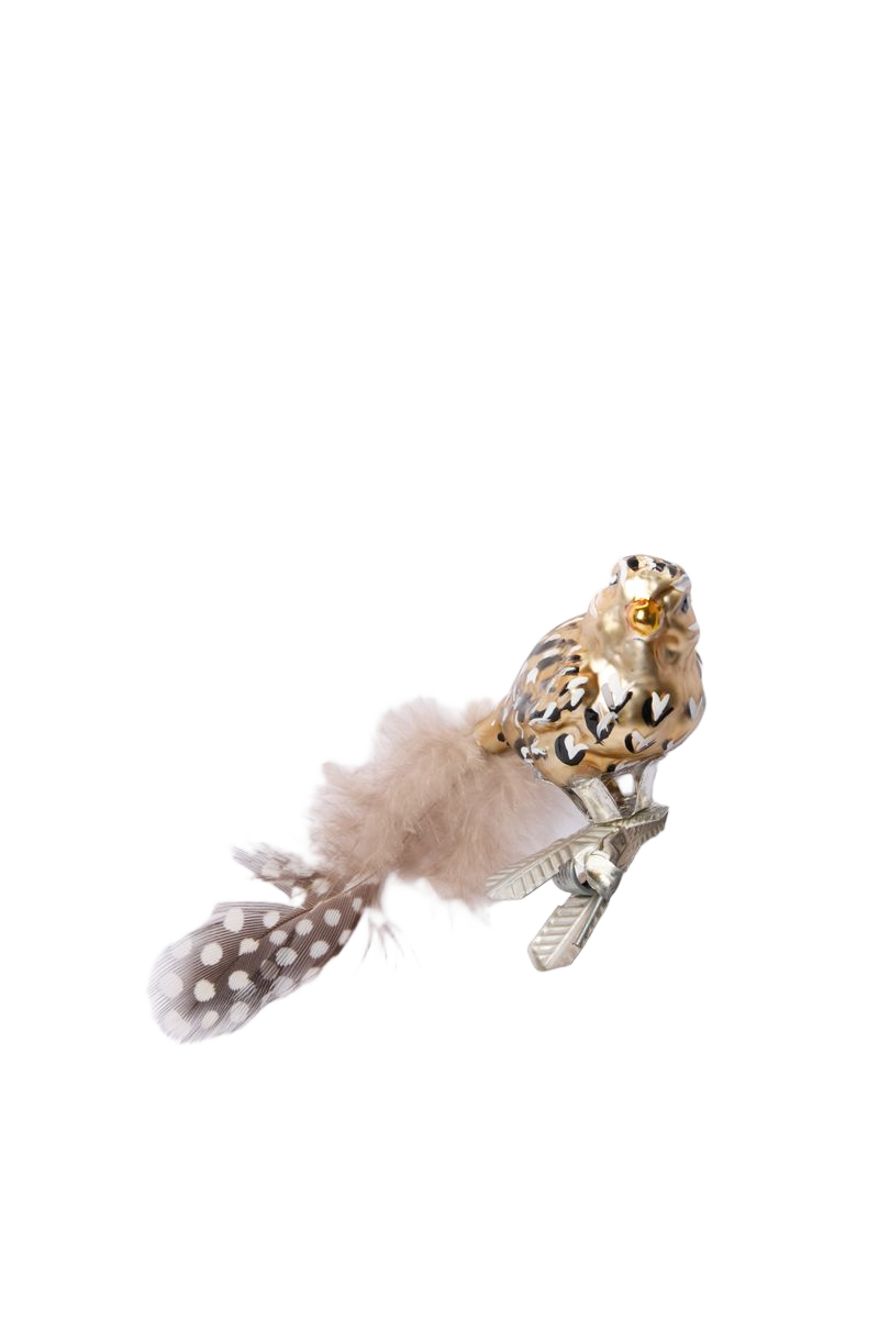 Sissy-Boy Kerstornament  panterspot vogel