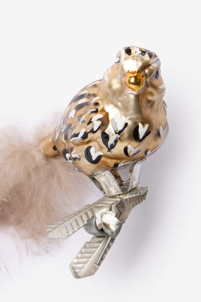 Sissy-Boy Kerstornament  panterspot vogel