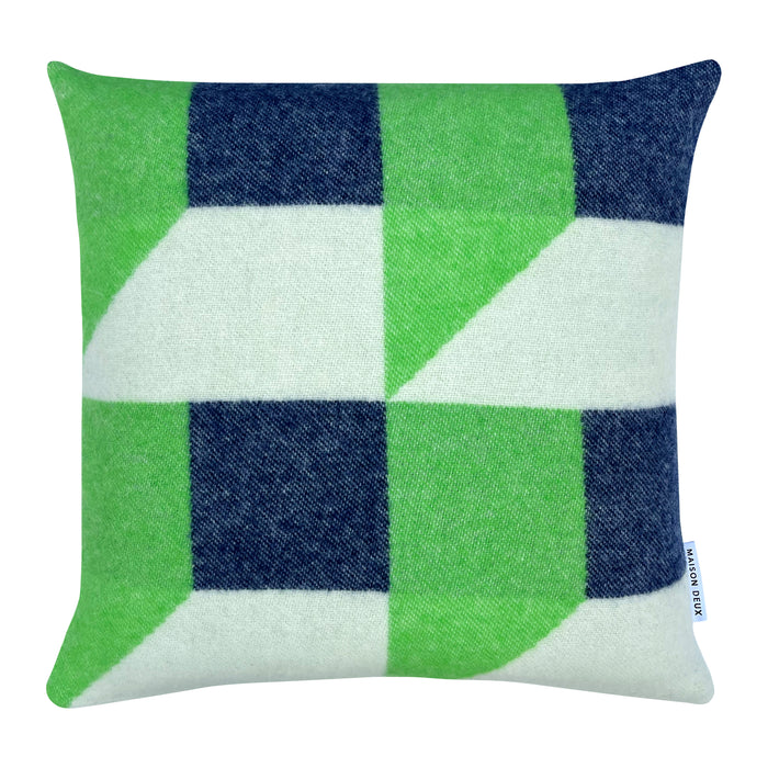 Maison Deux Cubics Kussenhoes - Appel Navy