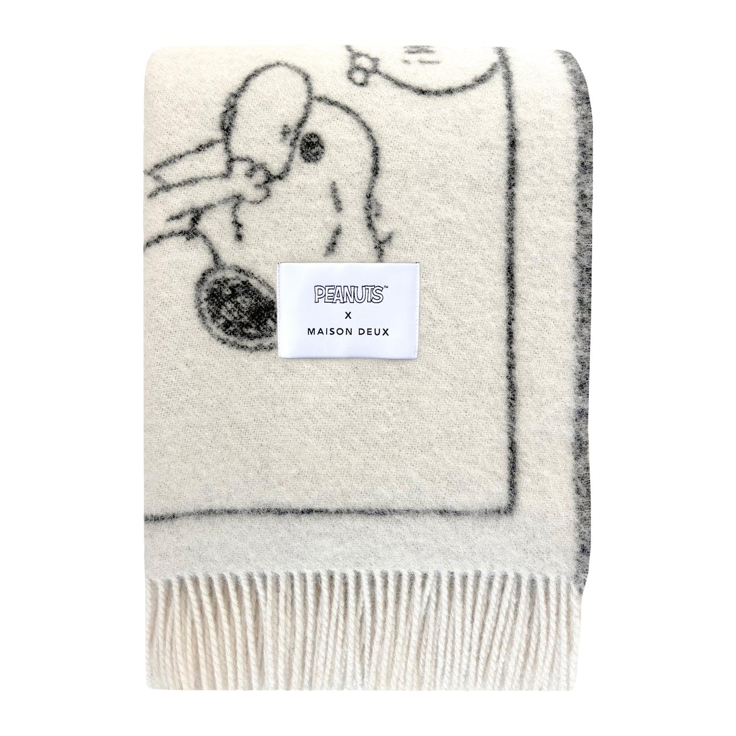 Maison Deux Peanuts Plaid - Strip Donut