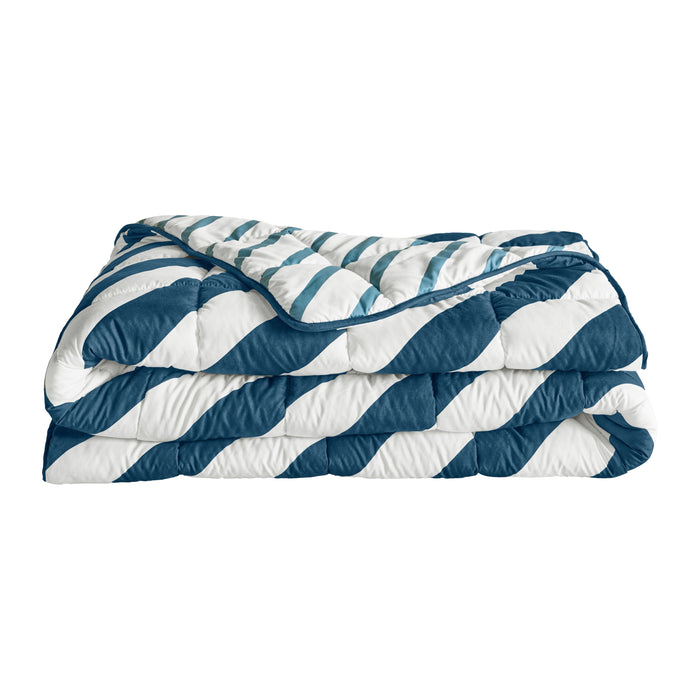 Ambiante Wasbaar Dekbed 200 x 240 cm - Mares Blue