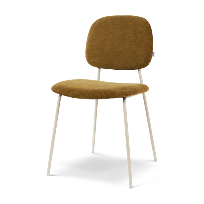 Nolon Jasmijn eetkamerstoel Mosgroen - Grijsbeige